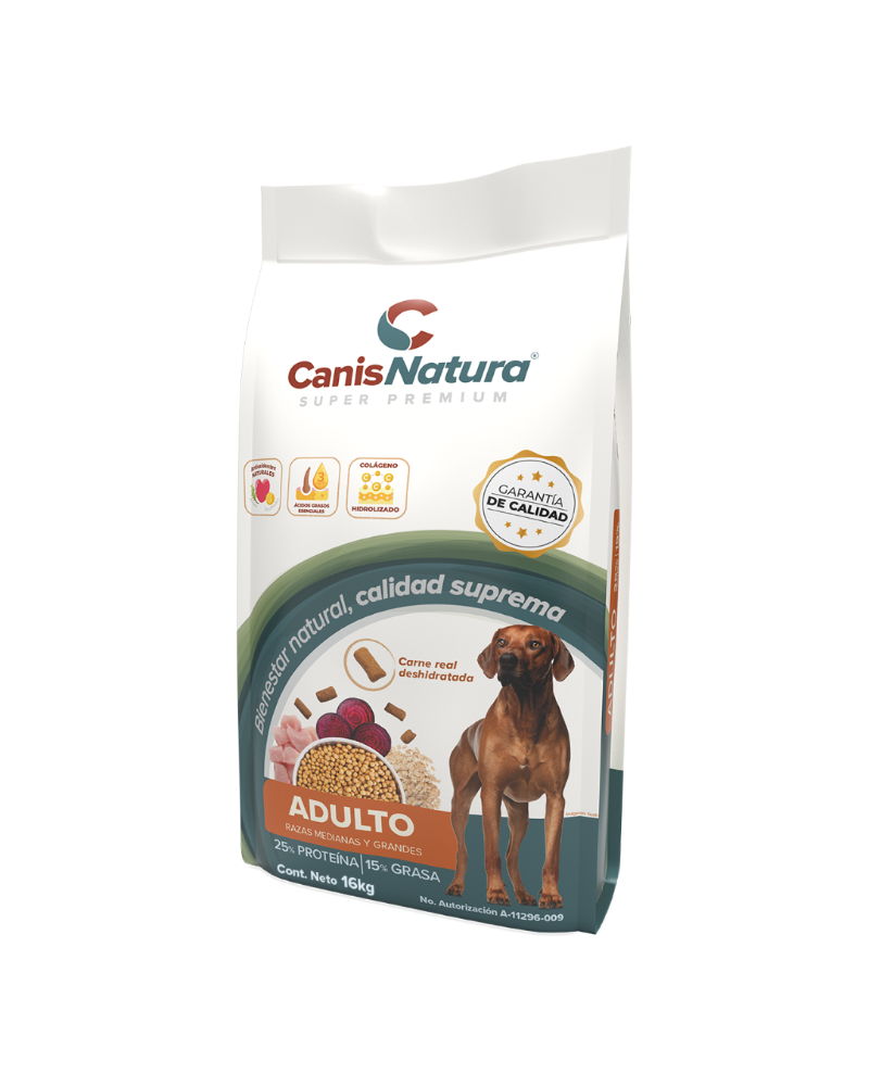 Canis Natura Adulto 16 kg - Super Premium