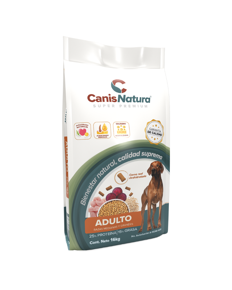 Canis Natura Adulto 16 kg - Super Premium