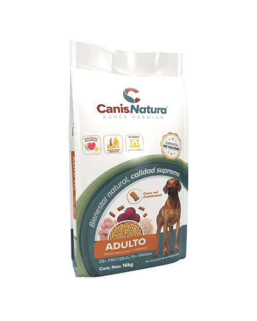 Canis Natura Adulto 16 kg - Super Premium
