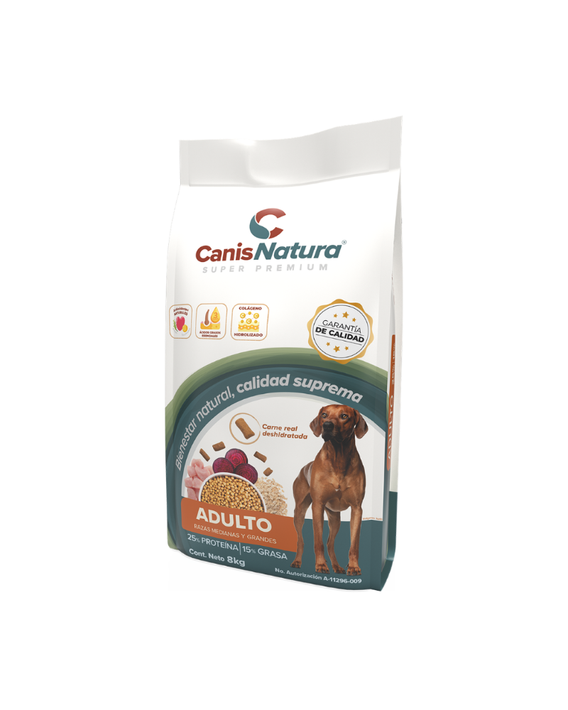 Canis Natura Adulto 8 kg - Super Premium
